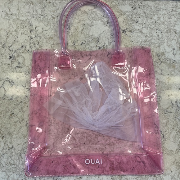 Pink Ouai Clear Tote bag - Picture 5 of 9